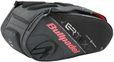 Сумка для паделу Bullpadel Vertex BPP22001, чорна/червона