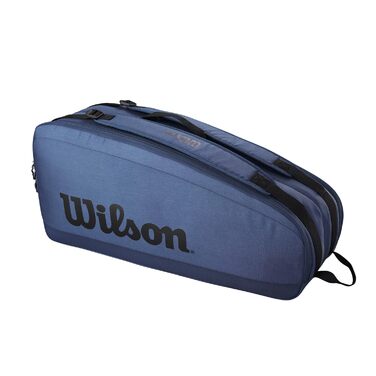 Сумка для тенісу Wilson Ultra V4 Tour на 6 ракеток, синя
