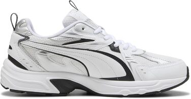 Кросівки Puma Milenio Tech чоловічі білі, чорні, срібні - 47 EU