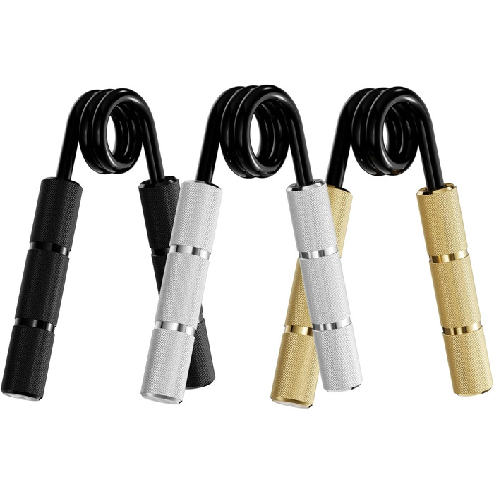 Тренажер для кисті RPM Power PowerGripper металевий, набір 3 шт (250, 300, 350 фунтів) — для тренування хвату, кистей і передпліччя