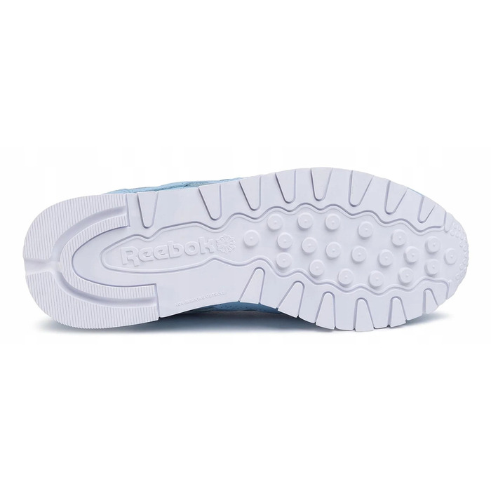 Жіночі шкіряні кросівки Reebok Classic Leather CL LTHR, сині, розмір 35,5