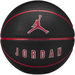 Баскетбольний м'яч Jordan Ultimate 2.0 8P, розмір 7, для вулиці та залу, чорний, унісекс