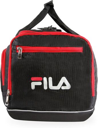 Спортивна сумка FILA Cypress Unisex, маленька сумка для спорту та тренувань, Onyx/Red (один розмір)