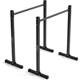 Бруси для віджимань Marbo Sport SG-14, турнік, паралети, домашній спортзал, гантелі 140 кг, чорний
