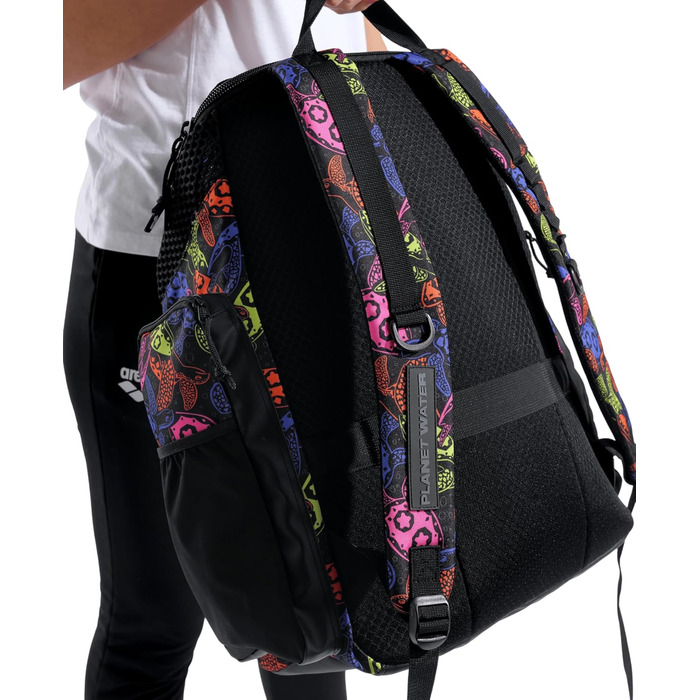 Рюкзак для плавання Arena One Go, 45 літрів, для подорожей, спортивний, великий, з дизайном 'Морська черепаха'