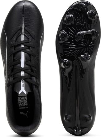 Кросівки футбольні PUMA Ultra 5 Play FG/AG, 42.5 EU, чорно-білі