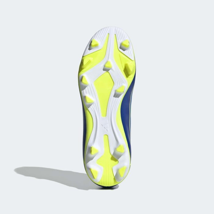 Дитячі футбольні бутси adidas F50 Messi Club для гри на твердих та багатоповерххових поверхнях (36.5 EU, Синьо-жовті)