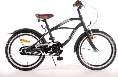 Дитячий велосипед Kubbinga Volare Black Cruiser для хлопчиків, чорний