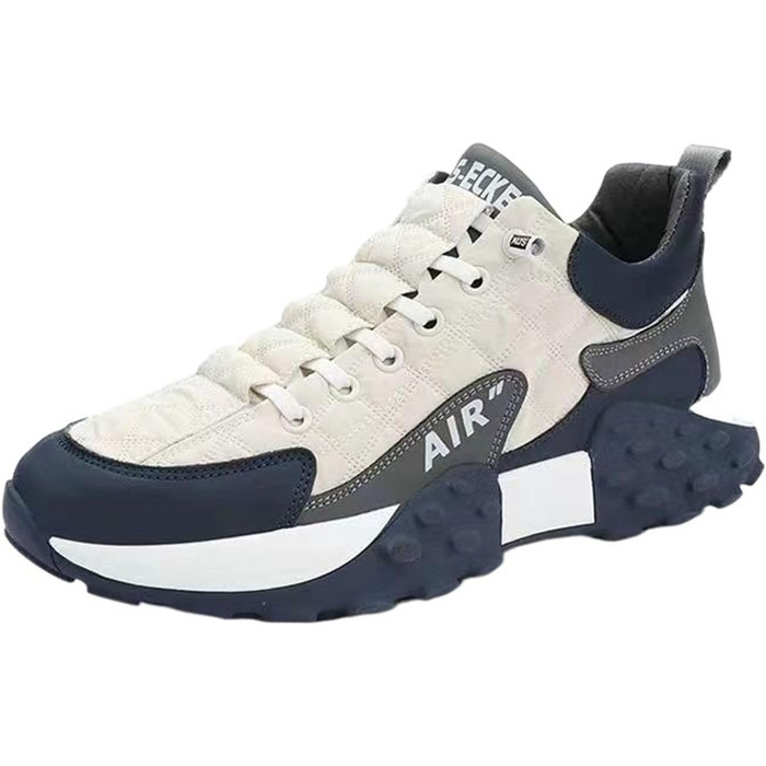 Чоловічі кросівки для спорту та відпочинку. Легкі, дихаючі, з антиковзкою підошвою. Білі (40.5 EU)