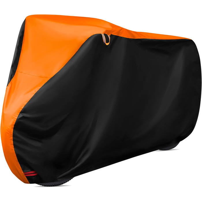 Водонепроникний чохол для велосипеда 200x110x70 см, преміум-якість, захист від сонця та дощу, з кільцями для замка, міцний, з сумкою