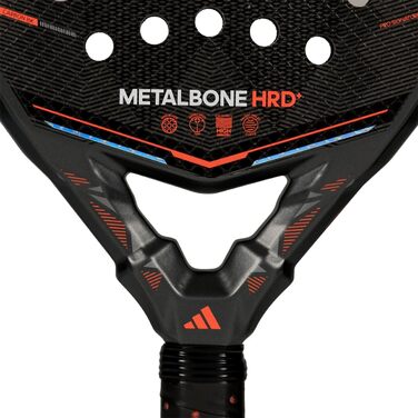 Ракетка для падел Adidas Metalbone HRD+ 2026 чорна - професійна, висока продуктивність