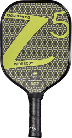 Піклбол ракетка Onix Z5 з карбону та графіту, м'яка ручка, сертифікована USA Pickleball