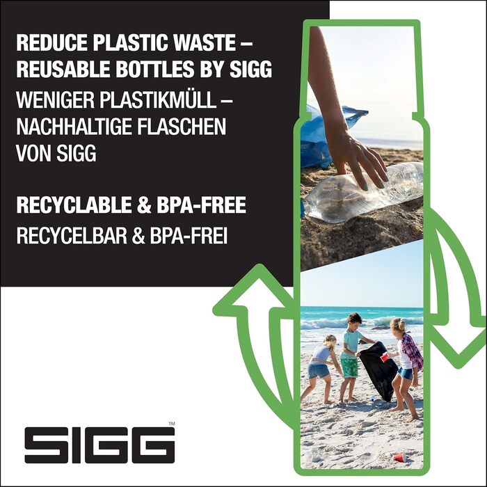 Термос SIGG Gemstone IBT з чашкою, ізольована пляшка для напоїв, нержавіюча сталь 18/8, легка, герметична, BPA-free, 0,5/0,75/1,1 л