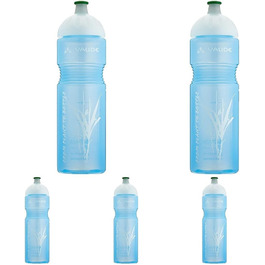 Велосипедна пляшка VAUDE Organic 0,75 л, синя, набір 5 шт.