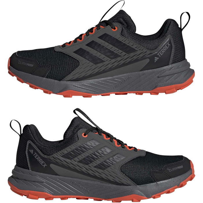 Кросівки для трейлраннінгу adidas Terrex Tracefinder 2 Climaproof (42 EU, чорний/помаранчевий)