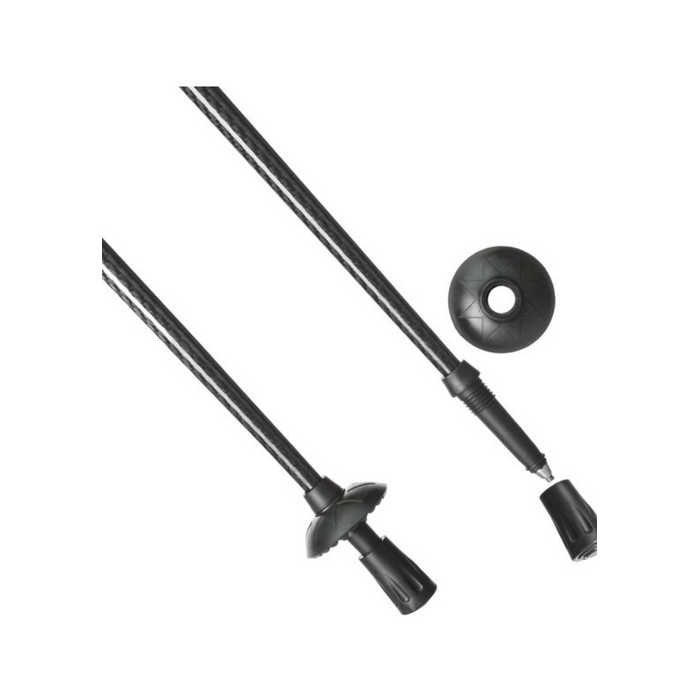 Трекінгові палки Outtec карбонові 110см 1-секційні Anti-shock