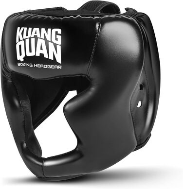 Захисний шолом для боксу та кікбоксингу Kuang Quan, боксерський шолом для MMA, тренувань, з максимальним захистом обличчя