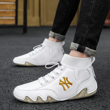 Боксерські черевики для чоловіків. Тренувальні боксерські черевики для єдиноборств, фітнесу та бодібілдингу. Дихаючі, розміри 38-46, білі.