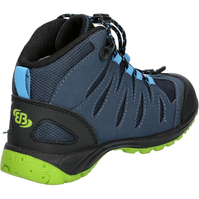 Дитячі кросівки для бігу Brütting Expedition, 26 EU, морський блакитний з лимоном