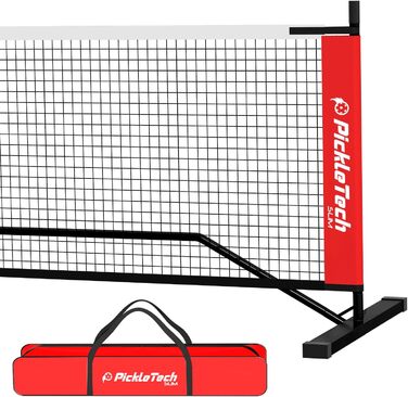 PickleTech 4.0: Портативна сітка для піклболу, 6.6 м, Outdoor, з сумкою, сертифікат USAPA