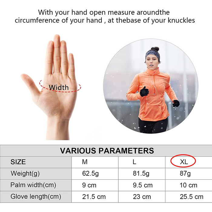 Електричні гріючі рукавички з підігрівом USB для чоловіків та жінок, сенсорні, для альпінізму, походів, велоспорту, кемпінгу