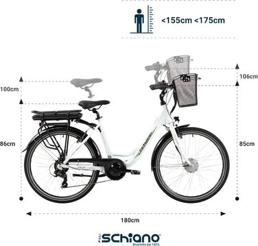Електровелосипед F.lli Schiano E-Moon 26