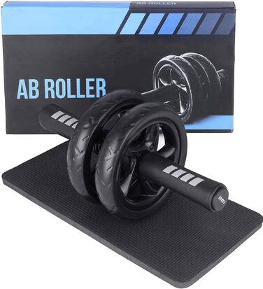 Ролер для пресу з товстою килимком для колін та комфортними ручками для ефективних тренувань вдома