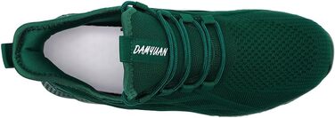 Чоловічі спортивні кросівки для бігу, тенісу, занять фітнесу та прогулянок. Легкі, дихаючі, темно-зелені (42 EU)