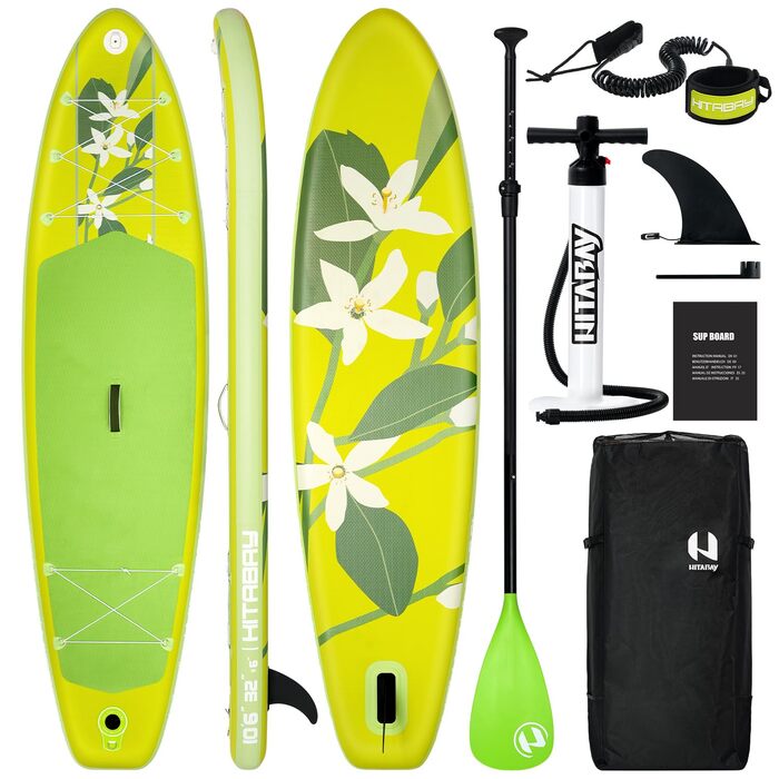 Надувний SUP Board BLUME 10'6' (320x81x15 см) з аксесуарами та тримачем для камери, до 150 кг