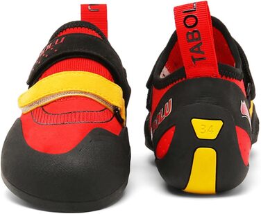 Дитячі скелелазні туфлі для початківців Indoor Boulderschuhe, легкі, червоно-рожеві (33 EU)