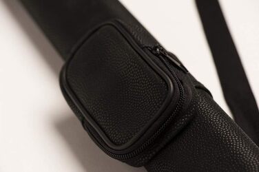 Чохол для більярдного кия Pool 1/1 Grip чорний, з плечовим ременем та бічною кишенею для аксесуарів