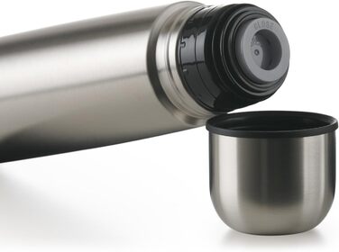 Термос Blumtal 700 мл з нержавіючої сталі - BPA-free, срібний колір. Ізотермічна фляга для напоїв, не протікає.