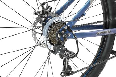 Гірський велосипед BIKESTAR Hardtail з 21-швидкісною трансмісією Shimano, дисковими гальмами, колесами 26/27.5/29 дюймів, рамою 15/17/19 дюймів, MTB