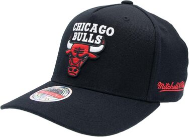 Кепка Mitchell & Ness NBA Classic Red Eazy Snapback з логотипом Bulls, червона, регульована