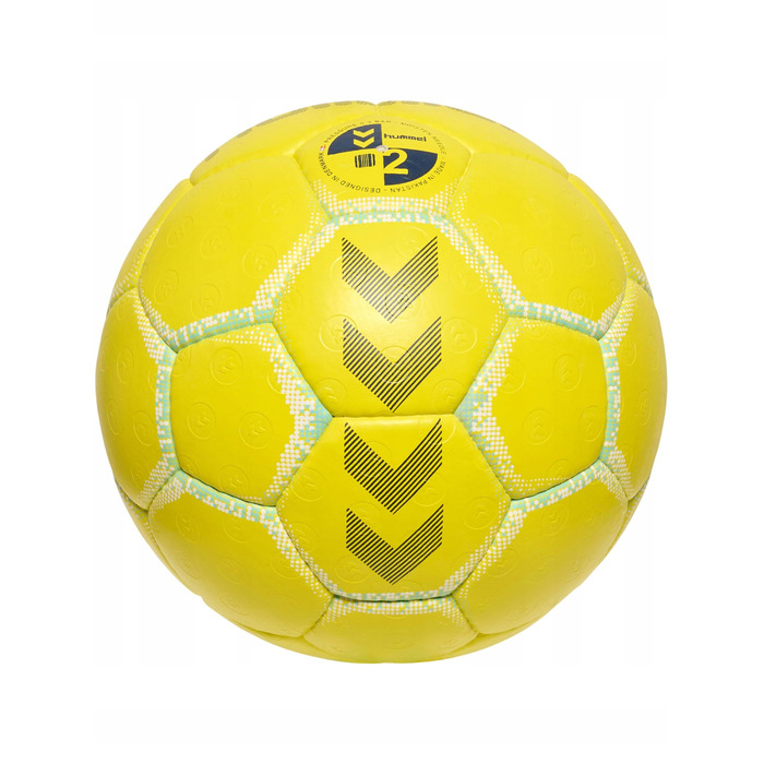 Гандбольний м'яч Hummel Premier HB yellow/white/blue, розмір 2