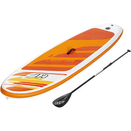 Надувна SUP-дошка Hydro-Force, комплект, різні розміри 2,4–3,8 м, весло, для водних видів спорту