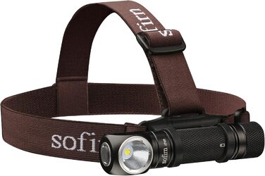 Sofirn SP40 ліхтар налобний LED 1200 люмен з акумулятором та магнітом для полювання та активного відпочинку