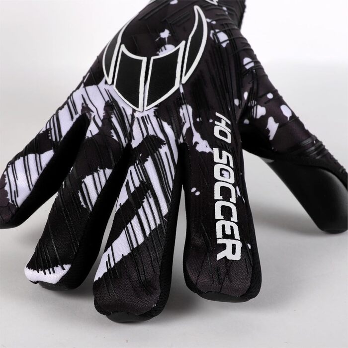 Воротарські рукавички HO Soccer First Evolution III Graffiti Creepy, для дітей, чорні/білі, розмір 3