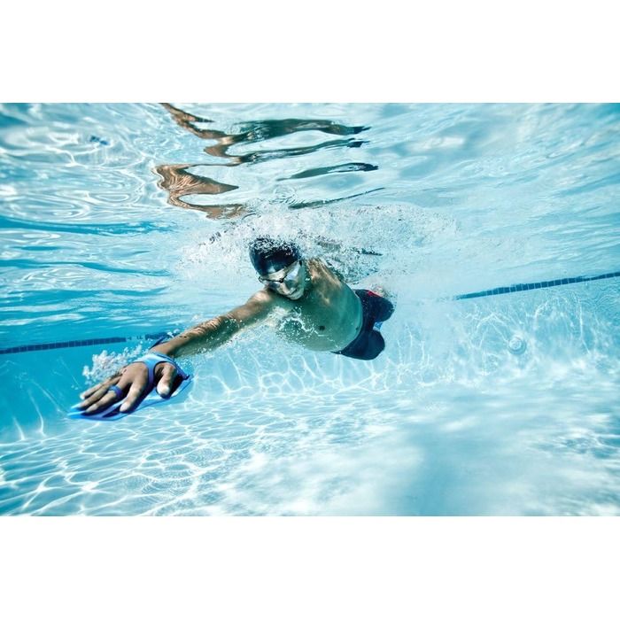Окуляри для плавання Aqua Sphere Kaiman, прозора лінза, синя прозора оправа