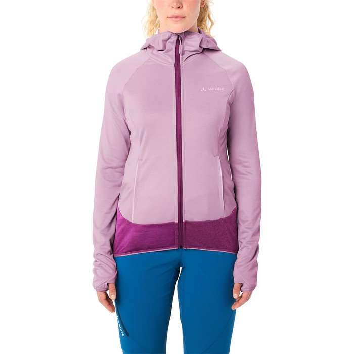 Жіноча флісова куртка VAUDE Tekoa Fleece Jacket II, колір raspberry (малиновий), розмір 42