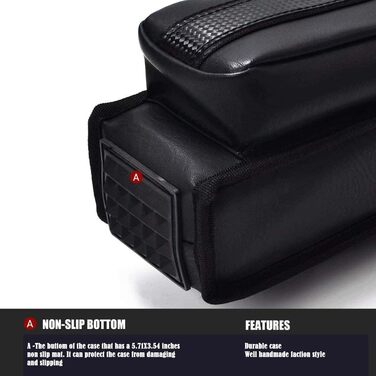 Чемпіон Більярдний кий, Нейлон/Штучна шкіра, 2 x 3 x 4 3X4 кейс для більярдних київ, чорна штучна шкіра