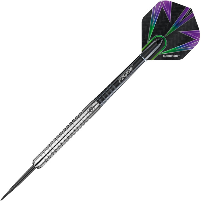 Дротики Winmau Foxfire Profi Wolfram Steeltip з наконечниками, набір з оперенням і стрижнями