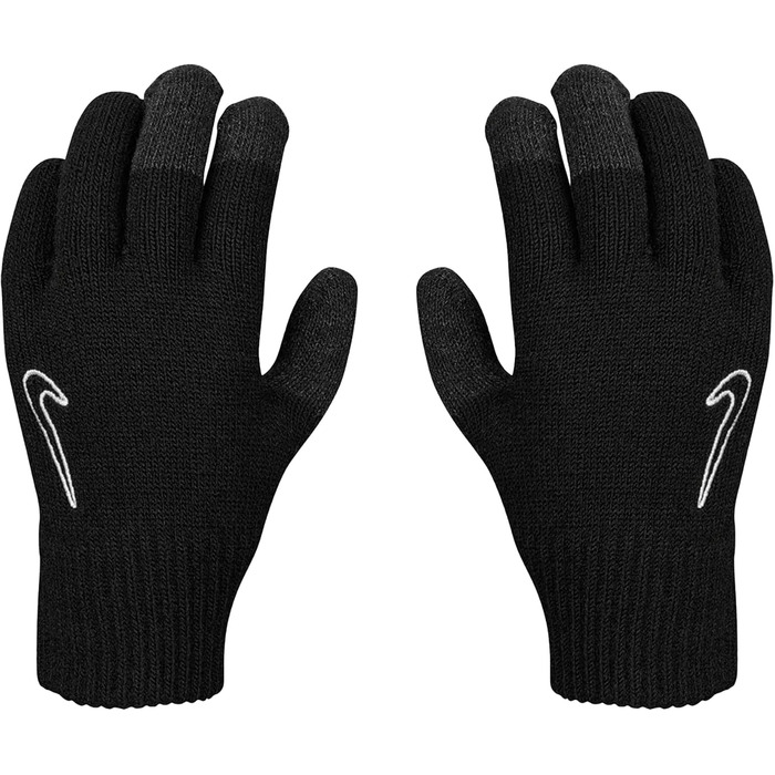 Чоловічі рукавички Nike Tech Knit з технологією Grip, чорно-білі, L/XL, 9317-27