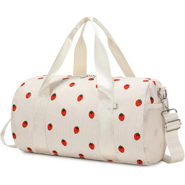 Сумка для балету для дівчаток, танцювальна сумка, дитяча сумка з дизайном полуниці, спортивна сумка для дівчаток, дитяча сумочка