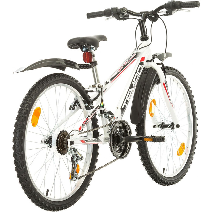 Гірський велосипед Probike Tempo 24 дюйми, 18 швидкостей, для хлопців і дівчат, зріст 130-155 см