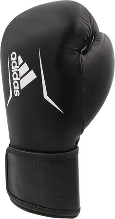 Боксерські рукавички adidas зі шкіри для тренувань і кікбоксингу, 10-16 унцій, для залу, спарингів, преміум-якість