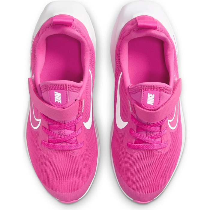 Дитячі кросівки Nike Air Zoom Arcadia 2 для молодших дітей, біло-фуксія, 32 EU