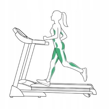 Електрична бігова доріжка Urbogym V520S (до 130 кг)