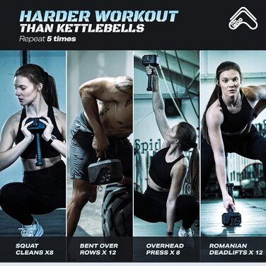 Регульована гиря Tribe WOD 2-30 кг для жінок і чоловіків, для м'язів і кардіо, фітнес-обладнання