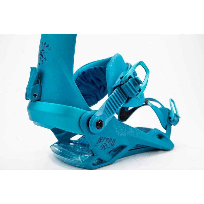 Кріплення для сноуборду Nitro Team '22 чоловічі, універсальні, фристайл, фрірайд, синій